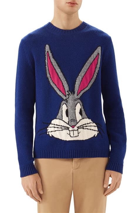 bugs bunny sweater gucci|gucci bugs bunny pullover.